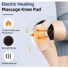 Cordless Knee Massager with Hot Compress And Vibration for Swelling Stiff Joints Muscle And Ligament Injuries Relief