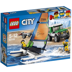 LEGO City 4x4 with Catamaran