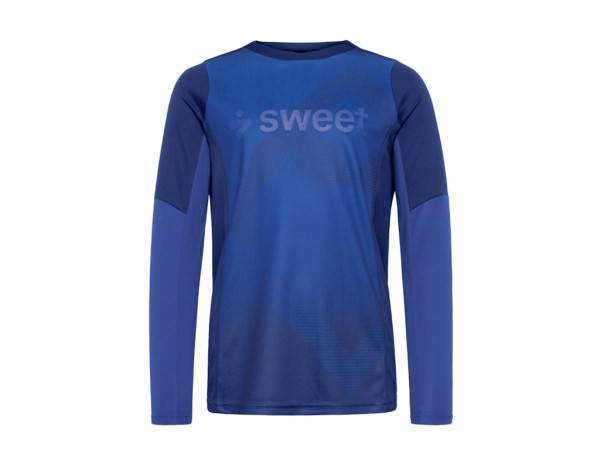 Sweet Protection Hunter II Trail T-shirt med lange ærmer blue depths junior - Størrelse 128