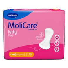 Inkontinensskydd för fixering i byxa - MoliCare Prem Lady Pad 4 dr - 168 st