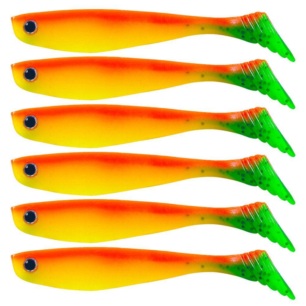 Predator Gummi Mjukbeten Havsfiske Fiskebete leurre shad silikon Bete T-svans Vobblers fiskbete 10cm5g