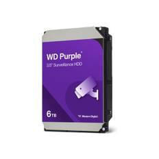 WD Purple WD64PURZ - Festplatte - 6 TB - Überwachung - intern - 3.5" (8.9 cm)