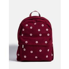 Skinnydip Skinnydip Red Ditsy Flower Embroidered Backpack