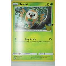 Pokémon Rowlet SM01 25 års jubilæum Stor - Pokemon kort - Stort/jumbo kort - Pocket Monster