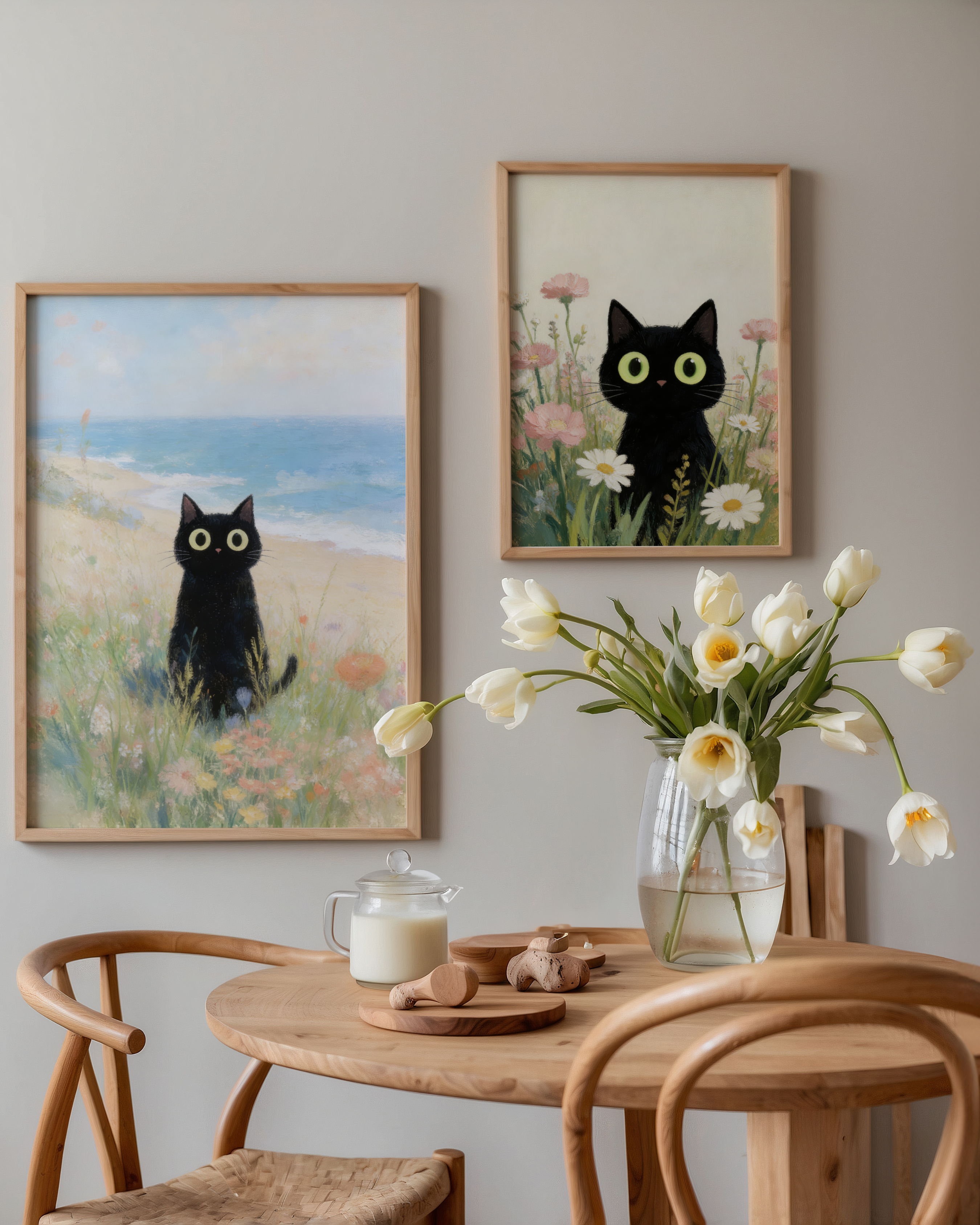 Bundle 2-pack Spring Whiskers Collection - 21x30 cm