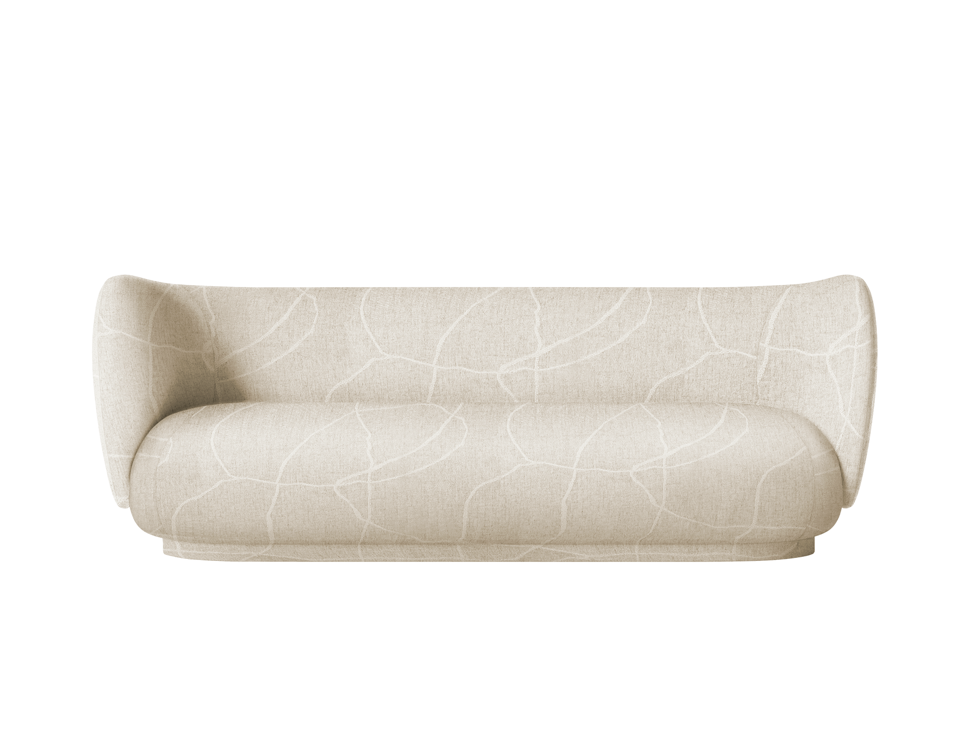 Rico Sofa 3-seater - Can Lis - Sand/Off-White