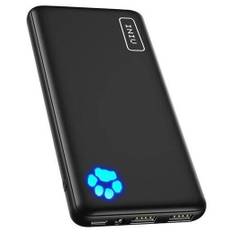 Iniu B41 Powerbank - 10000mAh, 2xUSB-A, USB-C - Sort