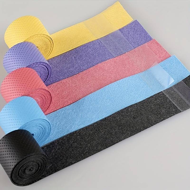 Durable Anti-Slip PU Grip Tape for Badminton Rackets, Tennis Rackets, and Fishing Rods - Portable, Easy to Install Sweat Bands 1 pcs blå