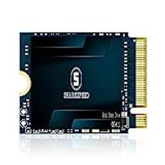 SHARKSPEED M.2 2230 SSD 512 GB NVMe PCIe Gen4.0x4 30 mm intern SSD-hårddisk kompatibel med Steam Deck, Surface Pro7/Pro8+, Ultrabook, bärbara datorer(512 GB M.2 2230 NVME)