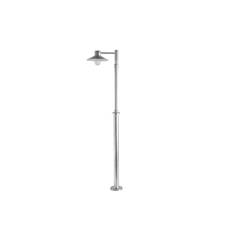 Norlys - Lund 1 Udendørs Parklampe t/Beton Forankring Galvaniseret
