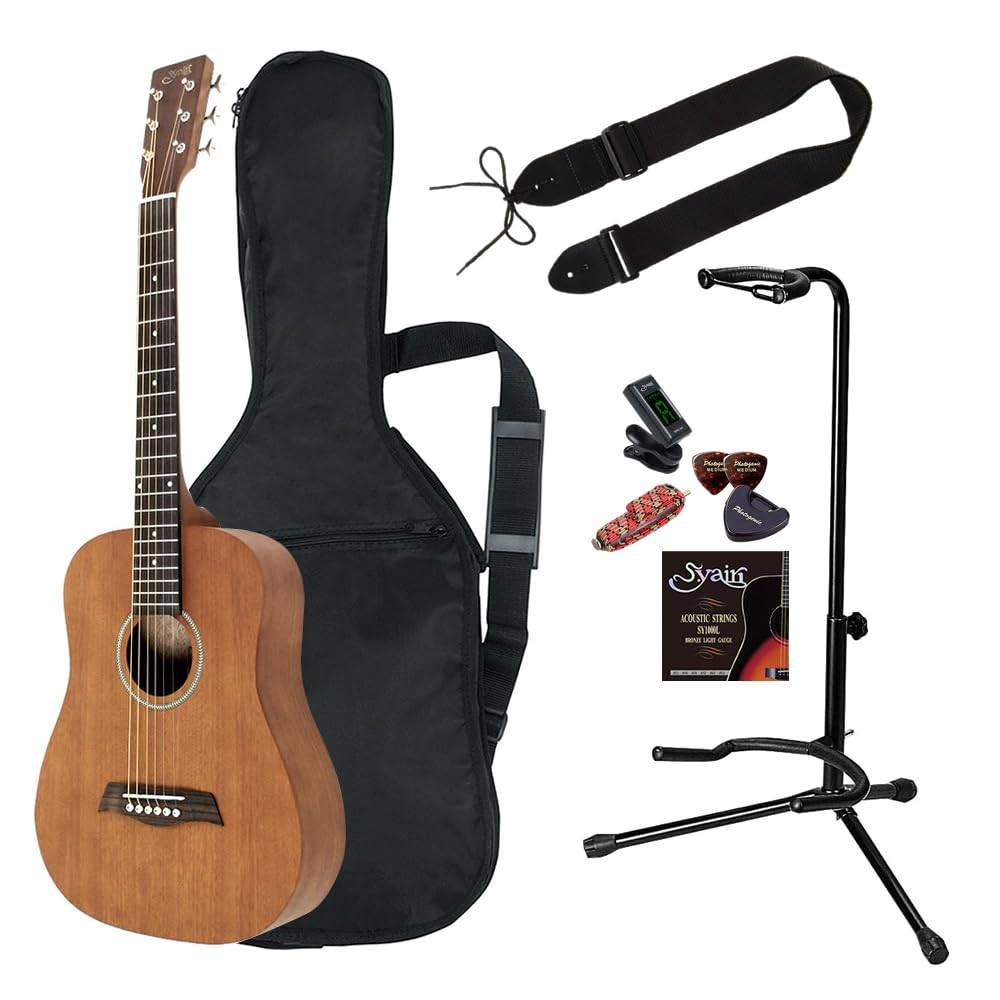 S.Yairi Mini Acoustic Guitar Mahogany YM-02MH