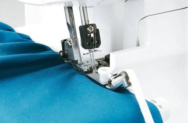 Resårpressarfot till overlock - Taping foot