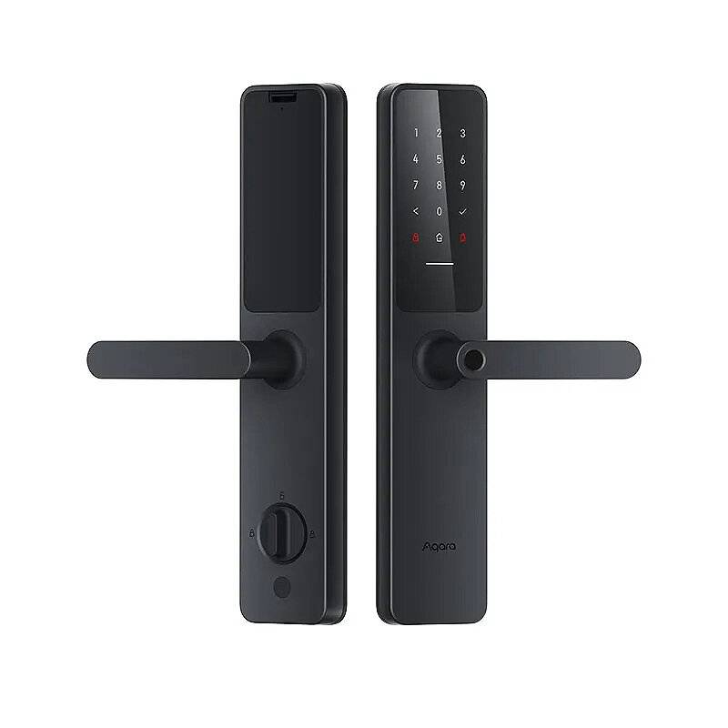 Aqara A100 Pro Smart Dörrlås Zigbe BT5.0 Apple Homekey Lås upp Fingeravtryck Lås upp Fungerar med Apple Homekit Aqara Ho