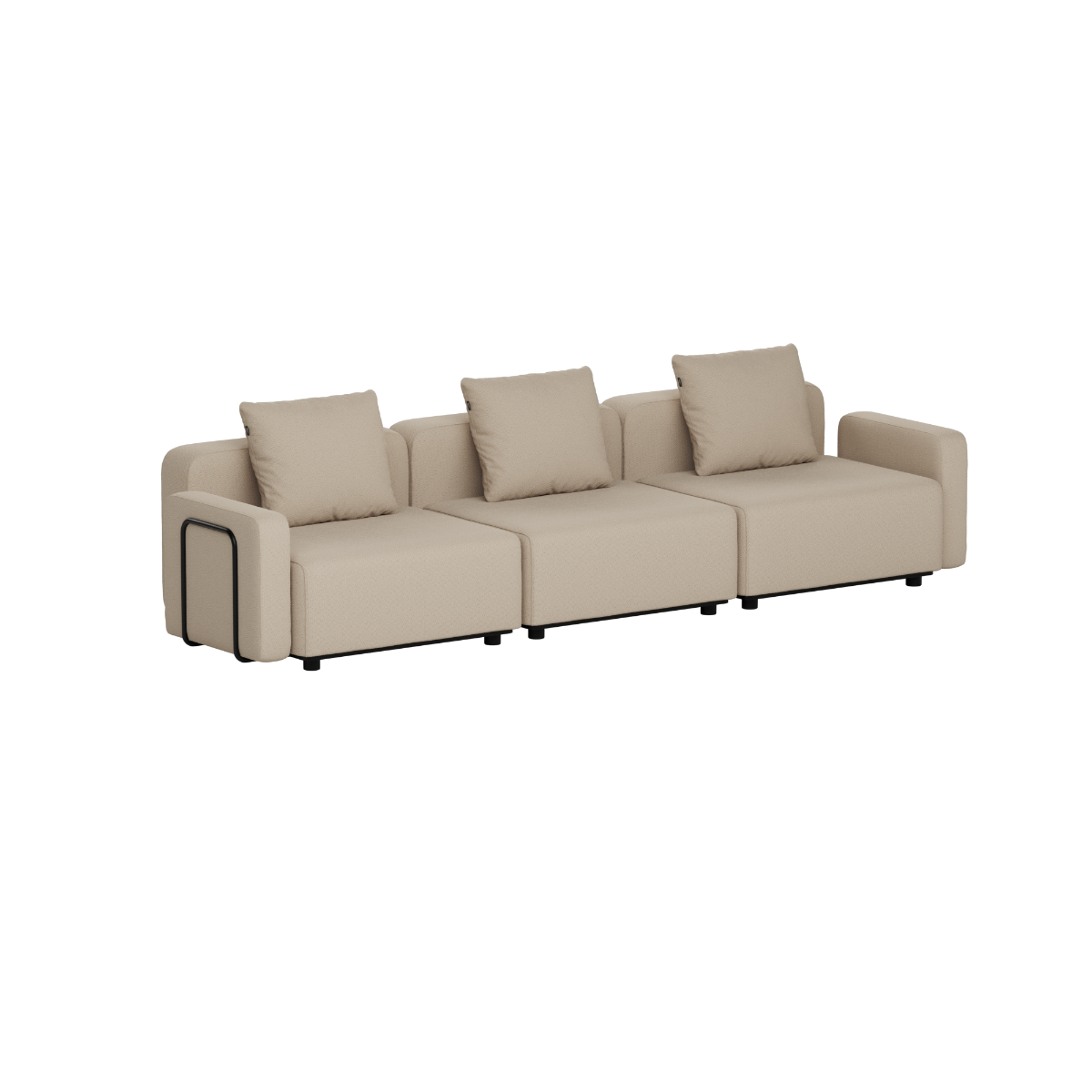 SACKit Cobana Lounge Sofa - 3 seater - Kirra Indigo