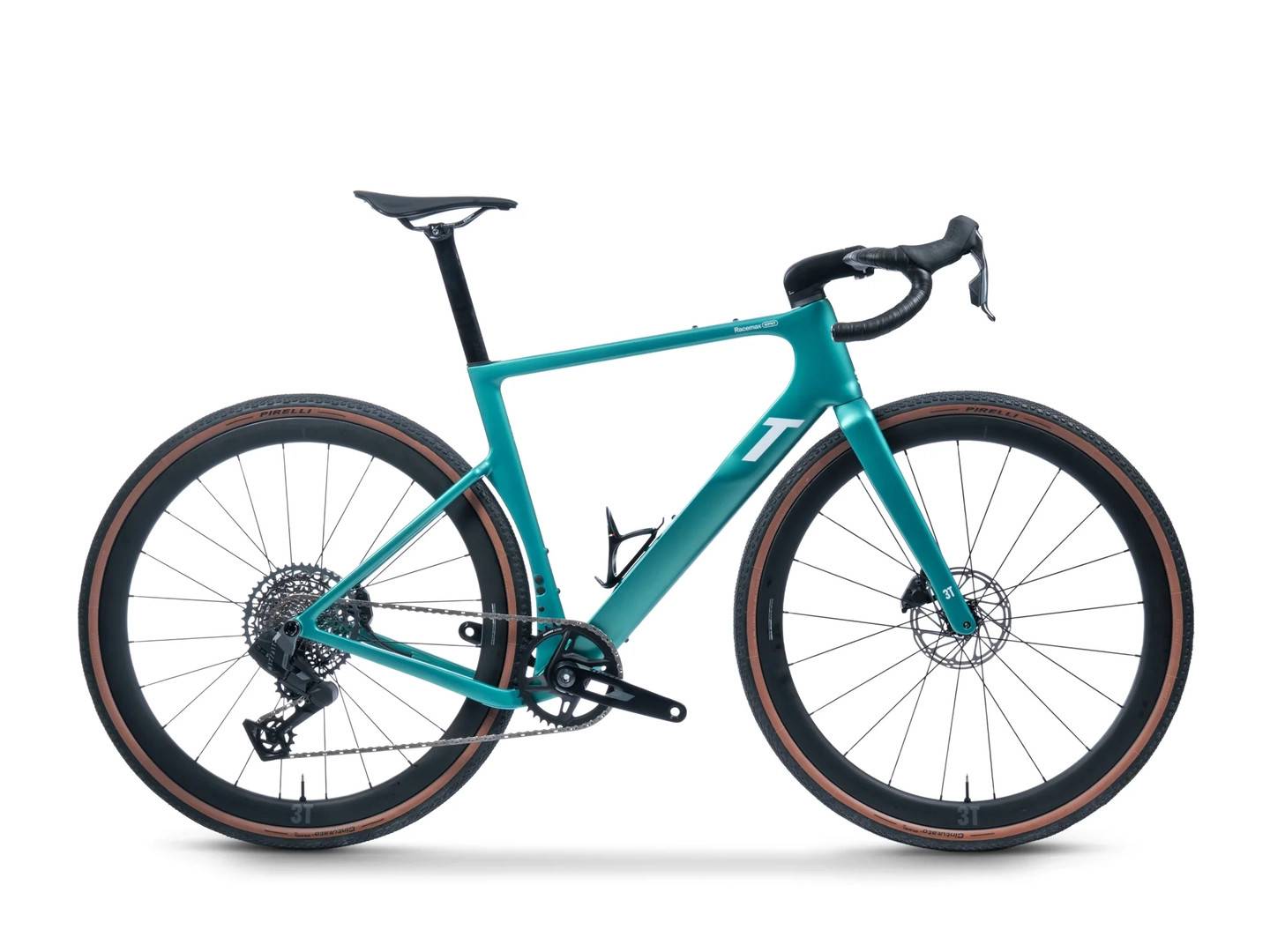3T Racemax WPNT Rival 1x13 Gravelcykel Turchese, Str. XL - Turkos (XL)