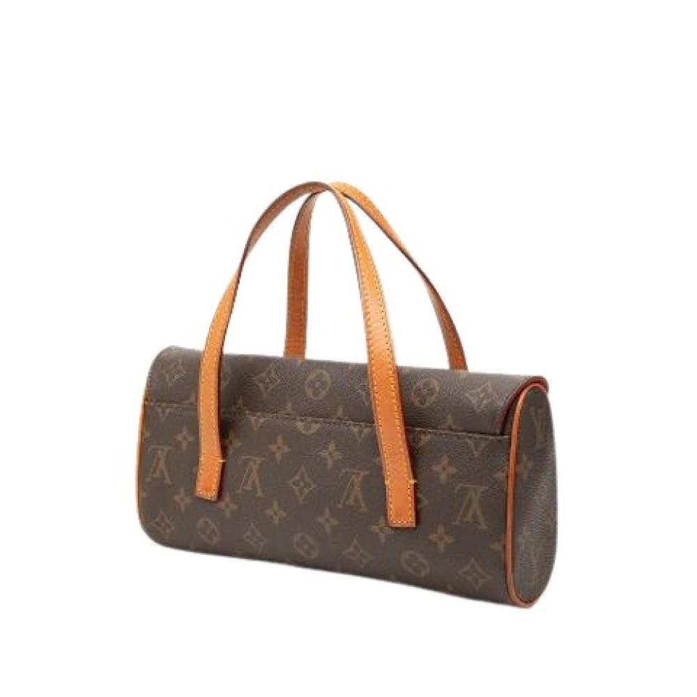 Louis Vuitton Vintage Pre-owned Sonatine håndtaske - Vintage - Dame - Brun - ONE SIZE - Læder