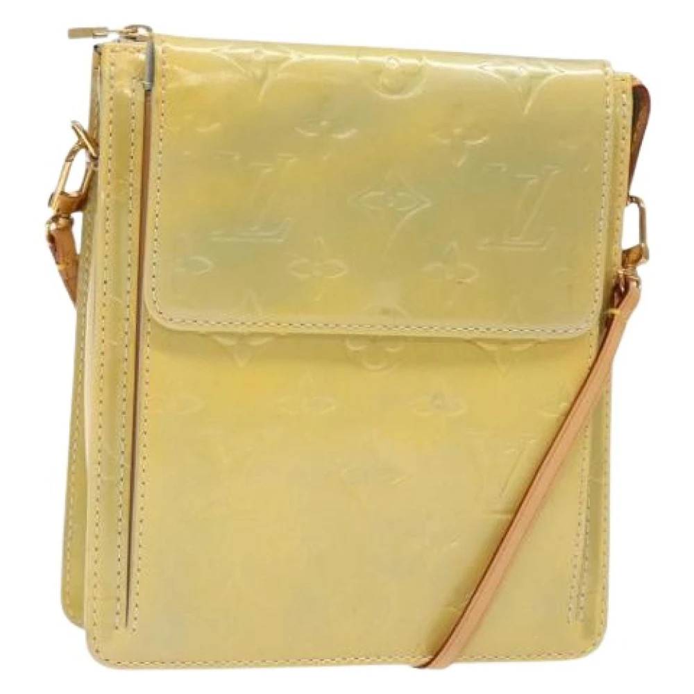 Louis Vuitton Vintage Pre-owned Vintage Cross Body Taske - Vintage - Dame - Gul - ONE SIZE - Læder