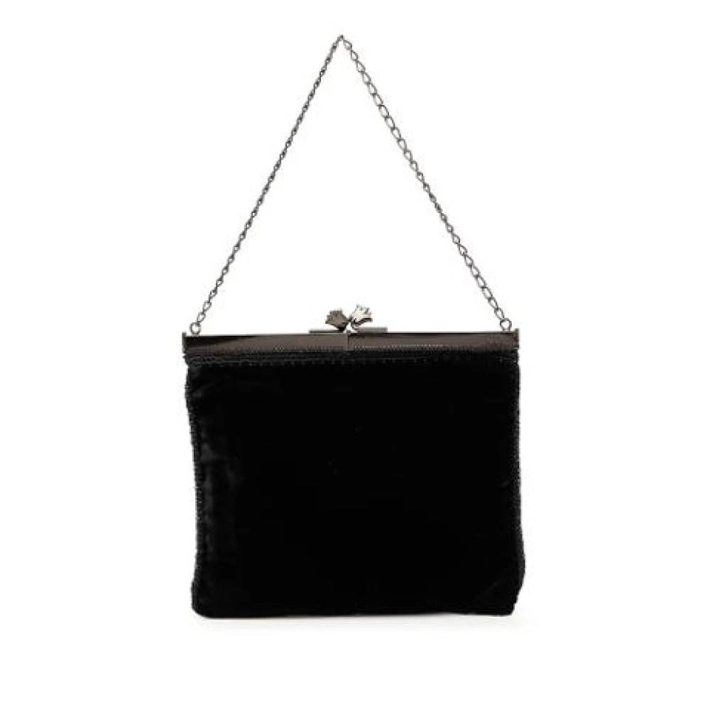 Prada Vintage - Pre-owned Velvet Handbag Vintage - Dam - ONE Size -