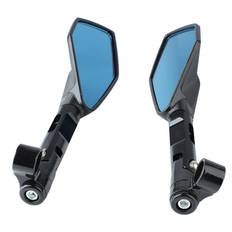 Rear View Side Mirrors Durable Aluminum Alloy Motorcycle Side Mirrors Universal for Electric