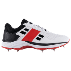 Gray Nicolls Velocity 4.0 Junior Spike Cricket Shoes for Kids - White / 2