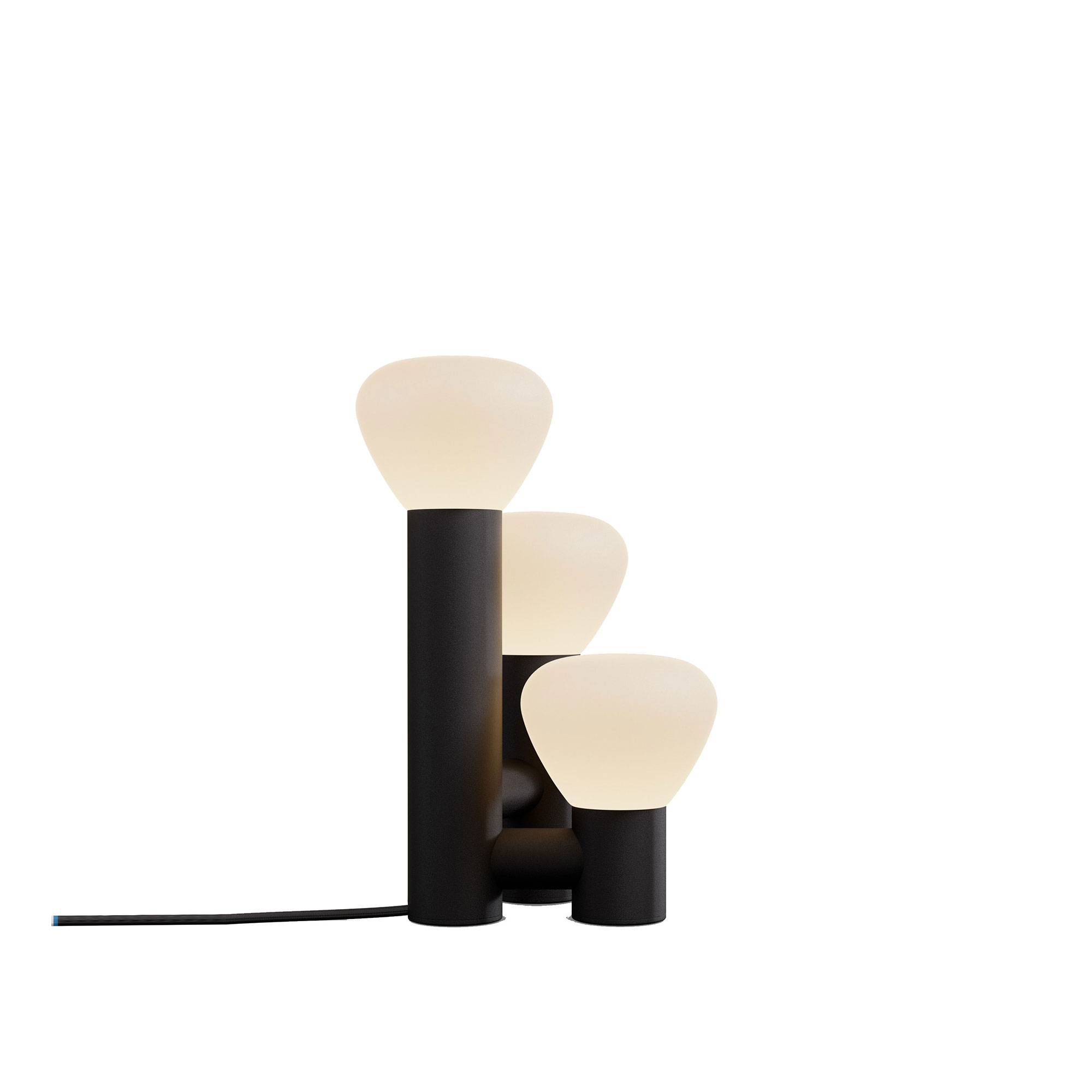 Lambert & Fils - Parc 6, Black Body, White (Cord And Switch) - Bordslampor - Adrien Rovero - Svart