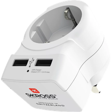 SKROSS Europeans Travel to the UK with 2 USB ports