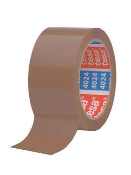 Packtejp Tesa 4024 PP brun 50mm x 66m 1 st / förpackning
