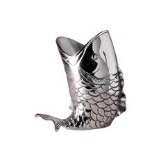 Fish Ice Bucket Silver