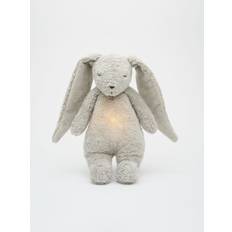 Bamse med lys og lyd fra Moonie, Bunny 2.0 - Grey