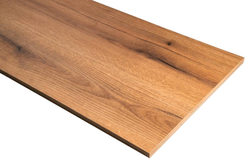 Wallmann hylde melamin coast evoke oak 2000x400x16 mm