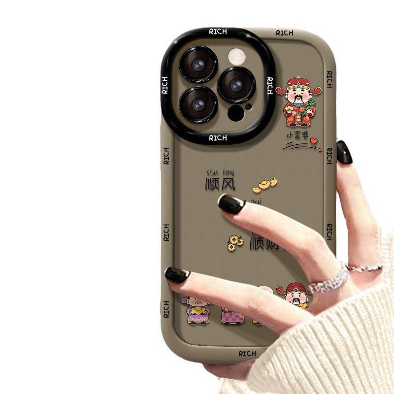 Passar Apple 16 Skal IPhone 13 Medvind och Välstånd 14 Promax Puffskal 12mini Apple 16PROMAX