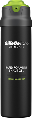 Rakgel Gillette Labs Rapid Foaming, snabbskummande, 198 ml
