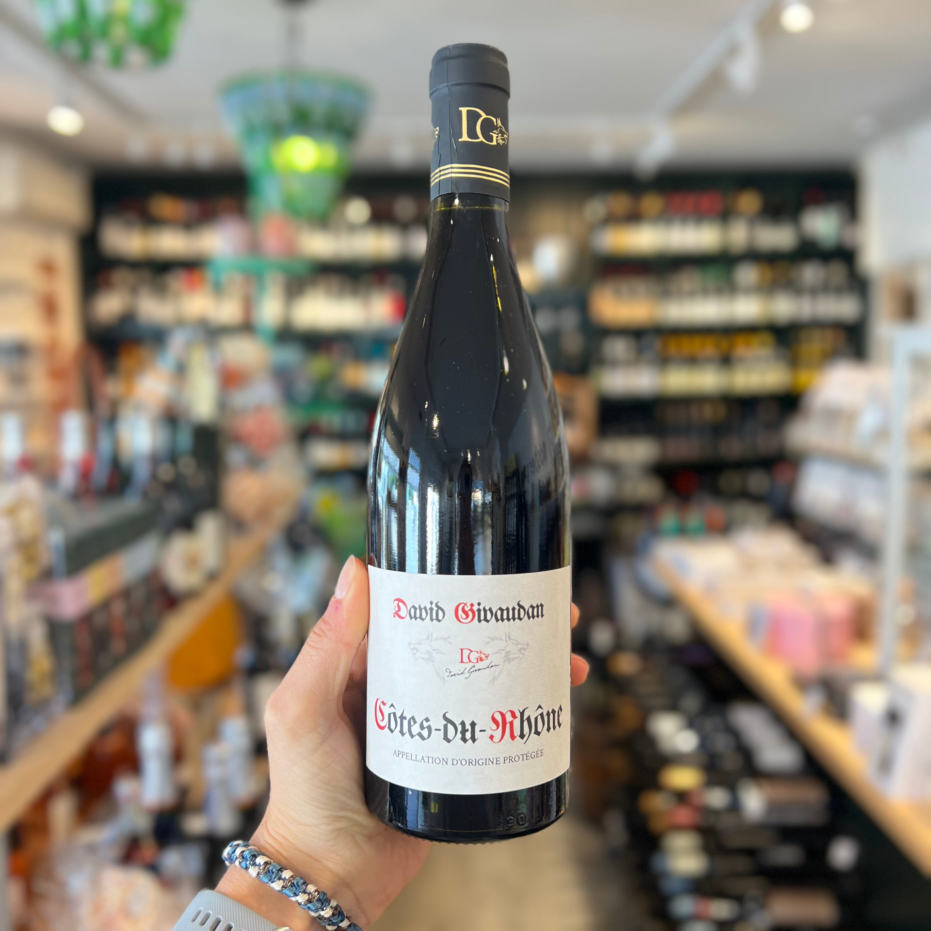 2022 David Givaudan Cotes du Rhone Rouge