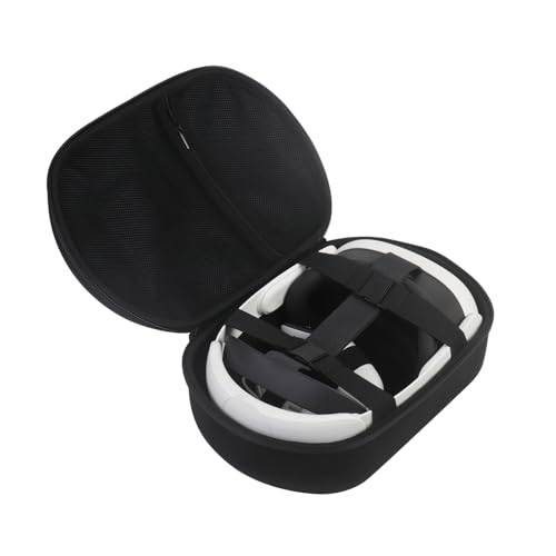 JSVER Fodral för Meta Quest 3 Bärväska Kompatibel med Oculus Meta Quest 3/Quest 2/Vision Pro, Väska för Quest 3/2 och Officiella Elite Strap, VR-headset Fodral för Gamepad Controller och Tillbehör