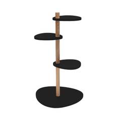 MAGLA 3-lags Asketræ Plant Stand B55 x H91cm Sort