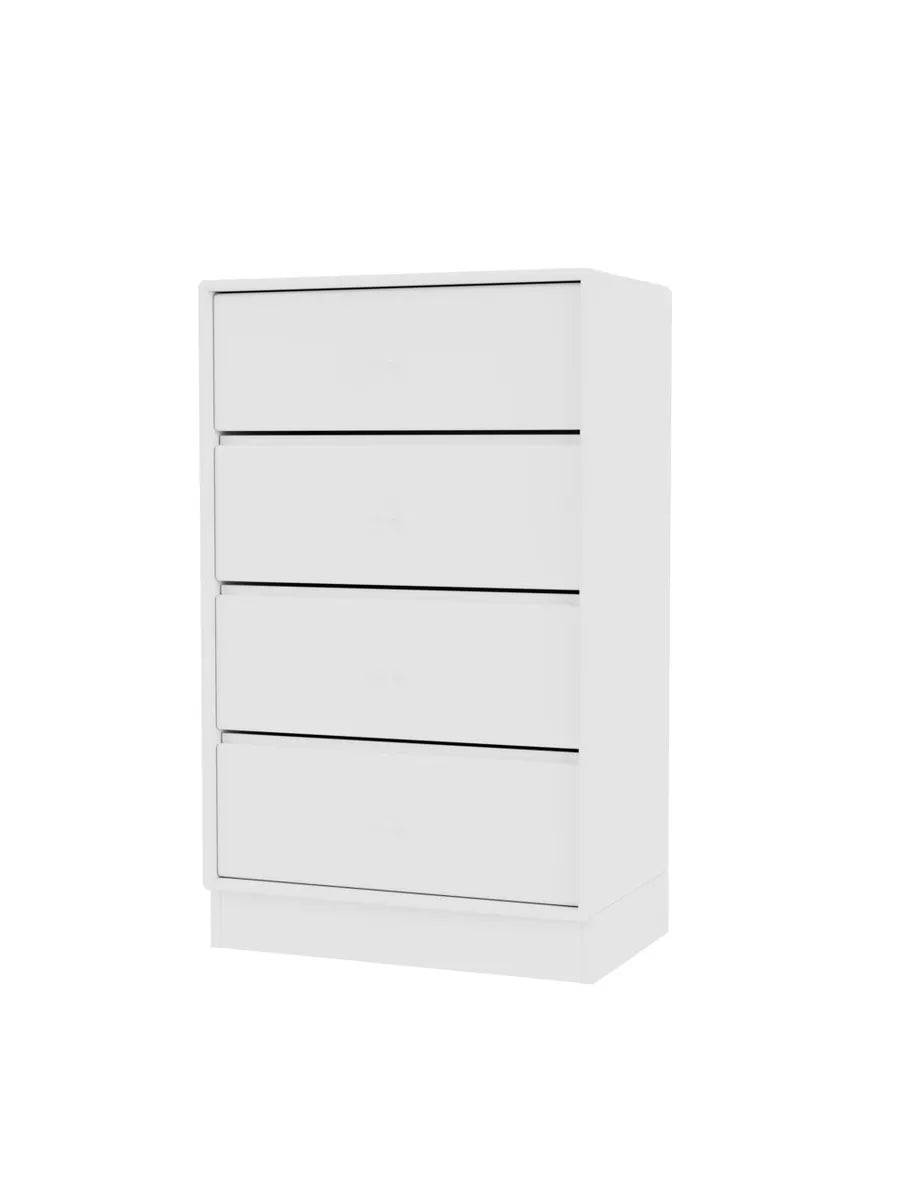 1143 skuffemodul inkl sokkel fra Montana New white / Sokkel 7 cm / 38 cm - Jacobsen Plus