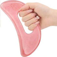 Gua Sha massageverktyg med handtag hartsmassageverktyg dräneringsmassageverktyg kroppsformande gua sha-verktyg för hela kroppen män kvinnor födelsedag - Multifärgad