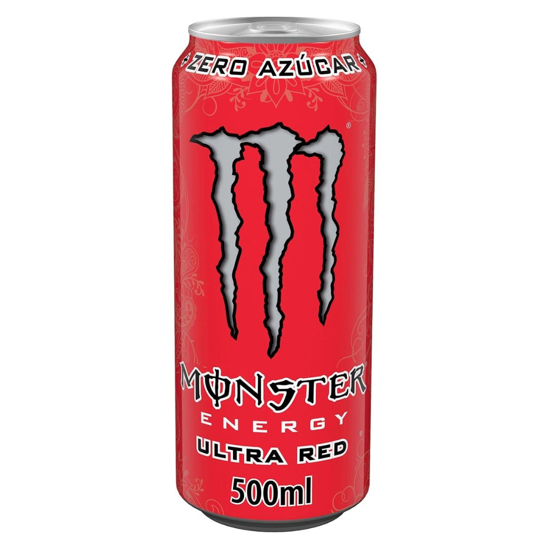 Monster Energy Ultra Red (Sockerfri) 500ml - 1-pack
