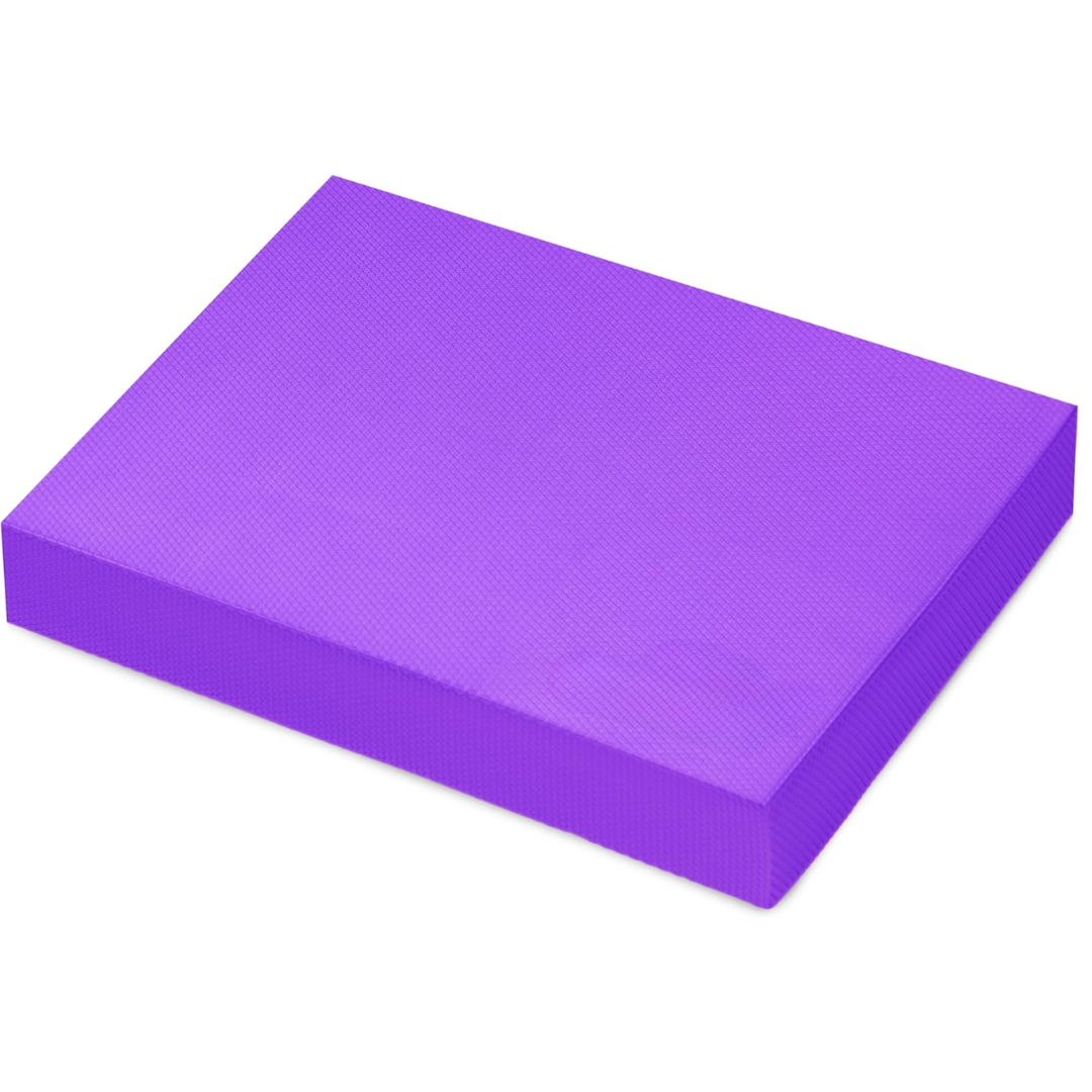 BalancePro – Vadderad Antislipp Madd för Stabil Användning - L - 40 x 32 cm / Lila