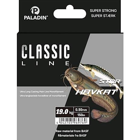 CLASSIC Mono fiskeline - black