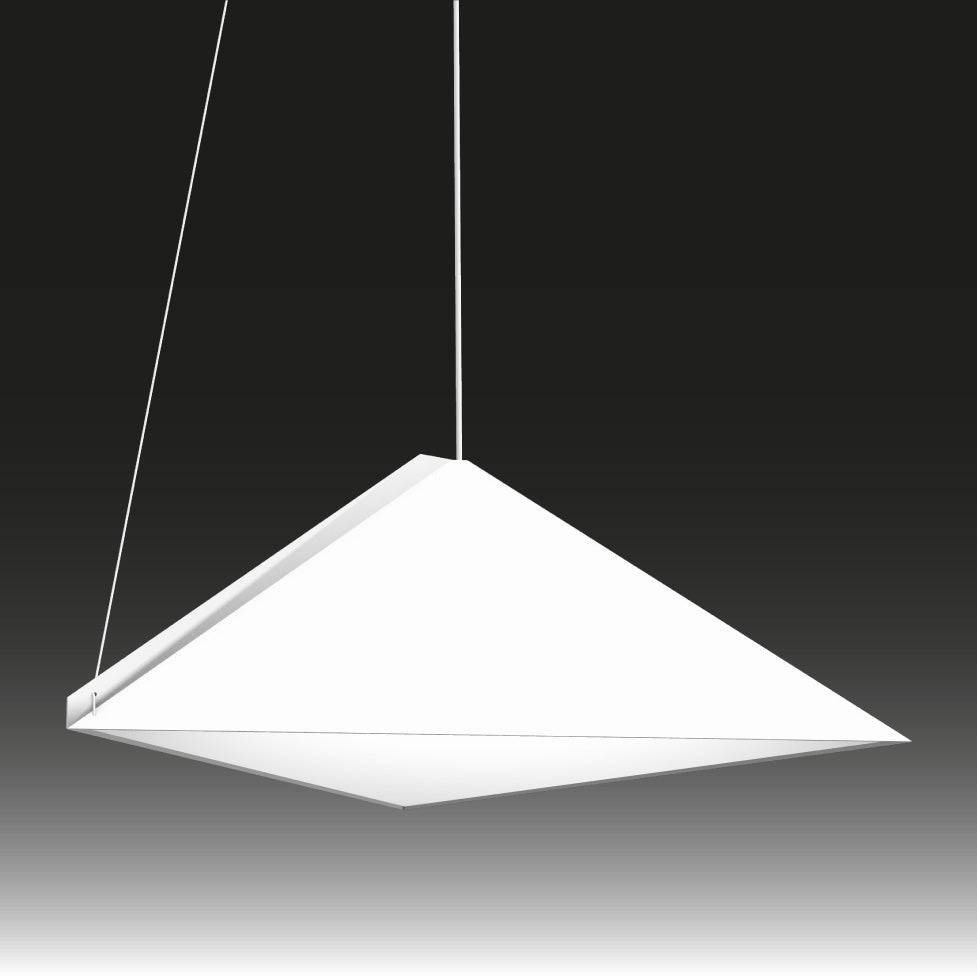 Top Pendel - Taklampa | 2 stl. | 2 färgval | Storlek: Modell 650 | Färg: Vit - RAL 9010 | Ljuskälla: LED | 3000 Kelvin (Modell 650)