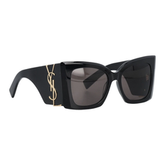 Saint Laurent, Accessoarer, Dam, Svart, ONE Size, SL M119 Blaze Stilfull Klocka