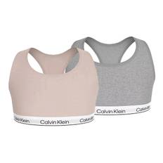 Calvin Klein Topp - 2-pack - Silverpeony/Greyheather - Calvin Klein - 12-14 år (152-164) - Underkläder