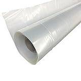 FUBESK Växthusfilm, klar plast, poly-film, polytunnel, skydd för växthus, varierande längd