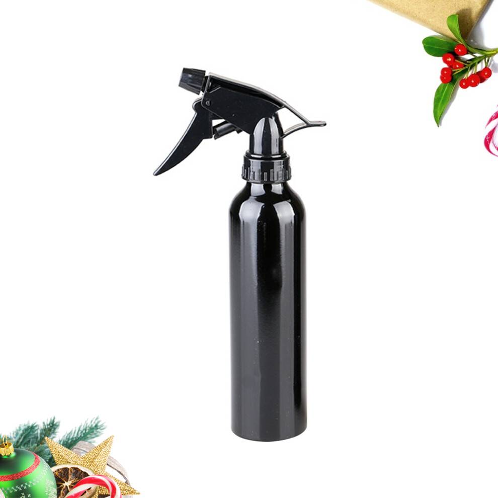 250 Ml Svart Aluminiumlegering Återfyllbar Sprayflaska