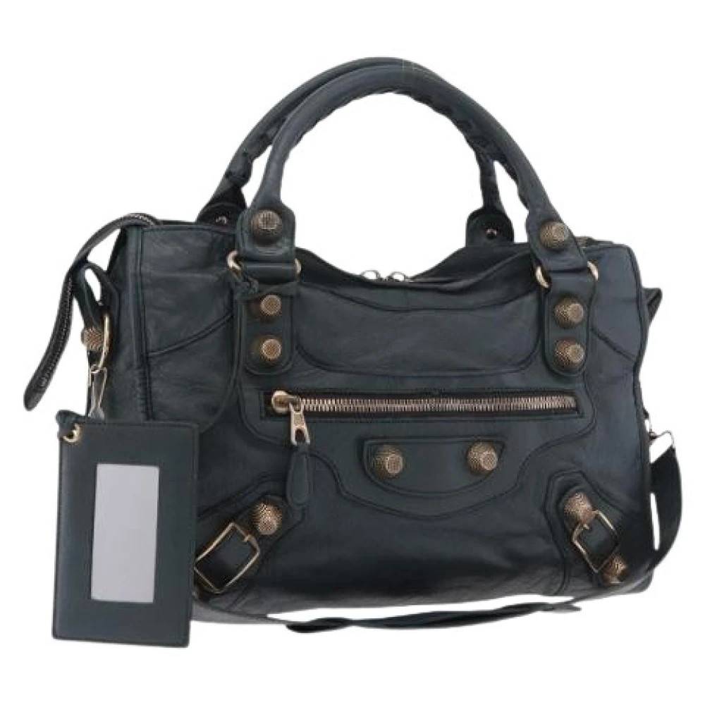 Balenciaga Vintage Pre-owned Vintage Skuldertaske - Vintage - Dame - Sort - ONE SIZE - Uld