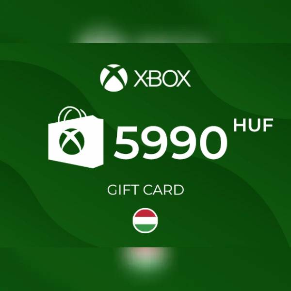 Xbox Live Gift Card 5990 HUF Xbox Live Key - HUNGARY.