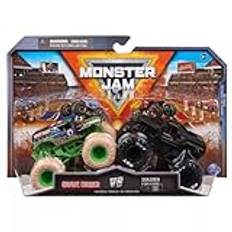 Monster Jam - 1:64 Die Cast 2 Pack - Grave Digger vs Soldier Fortune Black