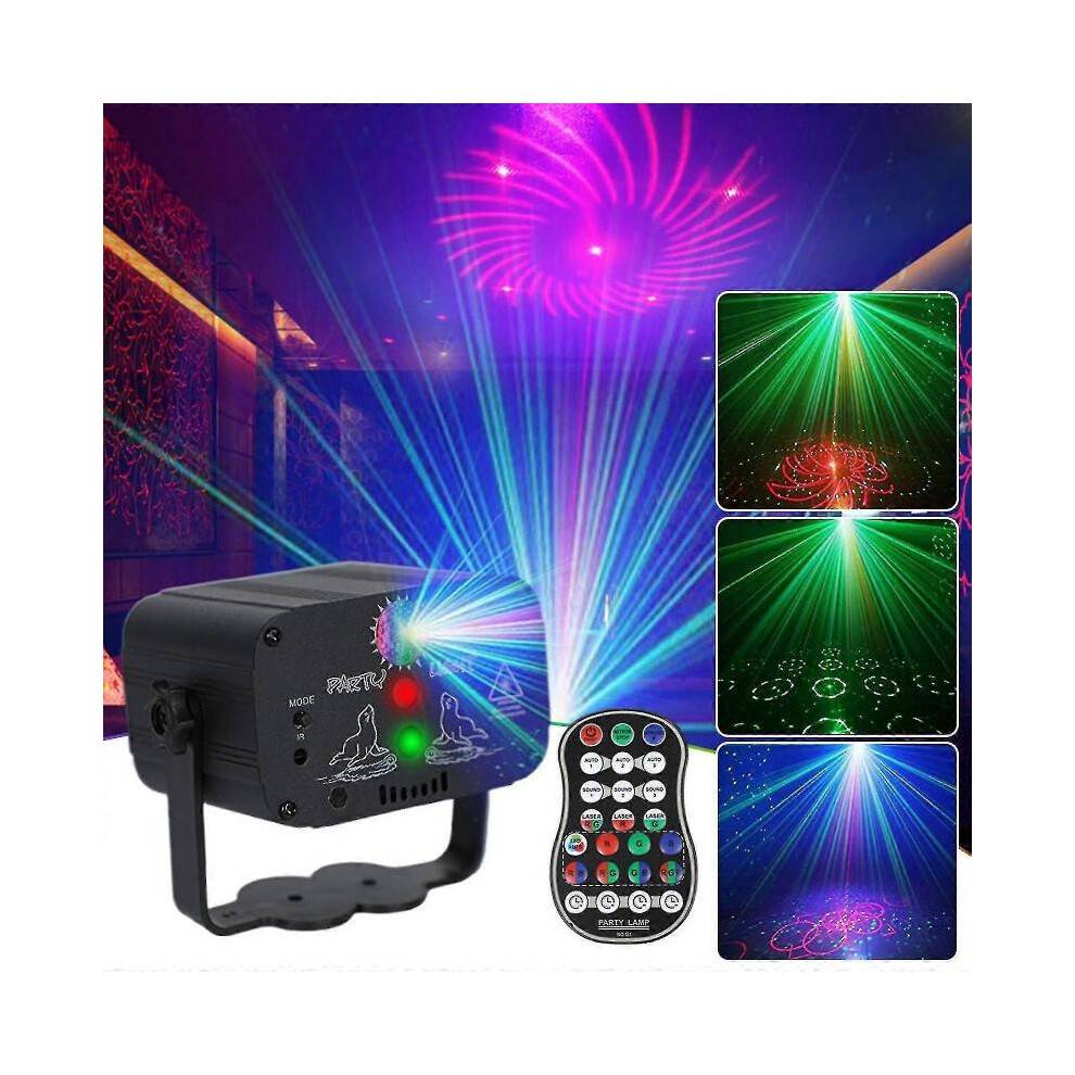 480 Patterns Laser Projector Stage Light LED RGB - DJ Disco KTV Show Party Lighting