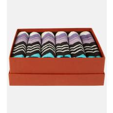 Missoni Giacomo set of 6 terry face towels - multicoloured - One Size